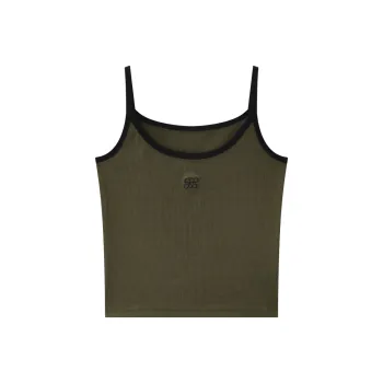 KUHNMARVIN Tank Tops Women's Army Green