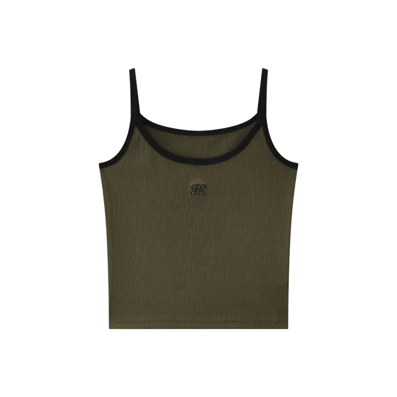 KUHNMARVIN Tank Tops Women's Army Green-0