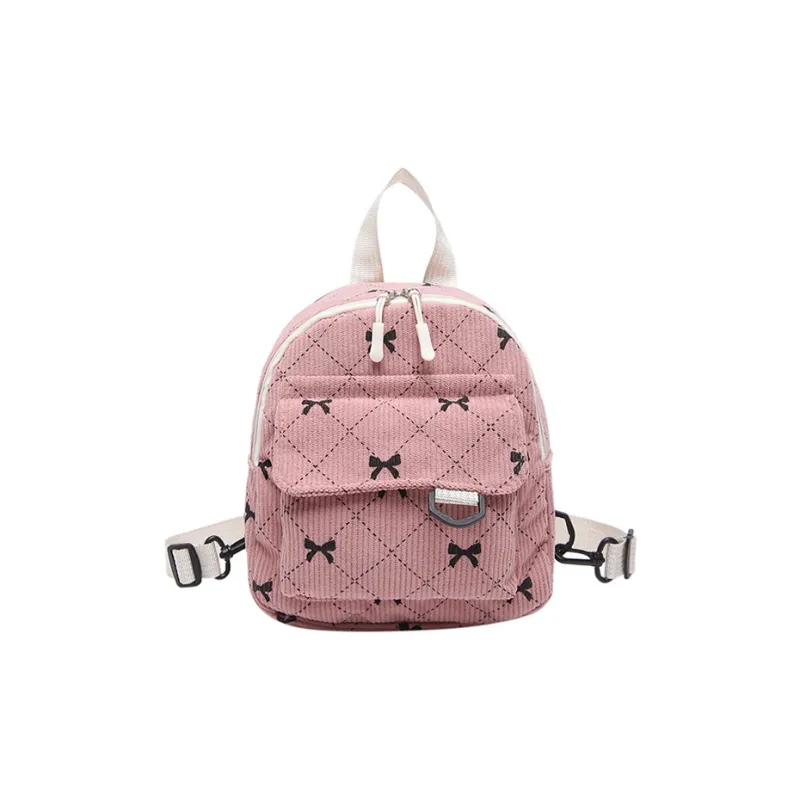 Yalu Nylon Backpack Regular Women's White/Pink/Brown/Gray/Blue-4