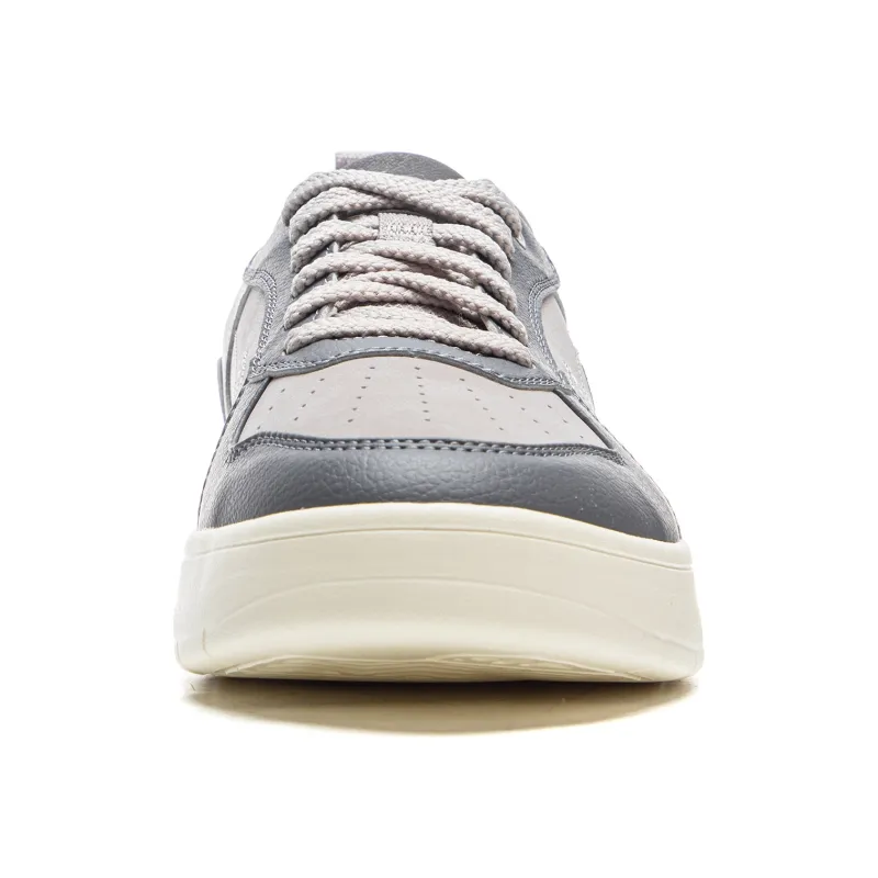 LiNing Spike Years Anti Slip Wear Resistant Low Top Skateboard Shoes Men's Gray-4