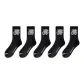 5 Pack Black
