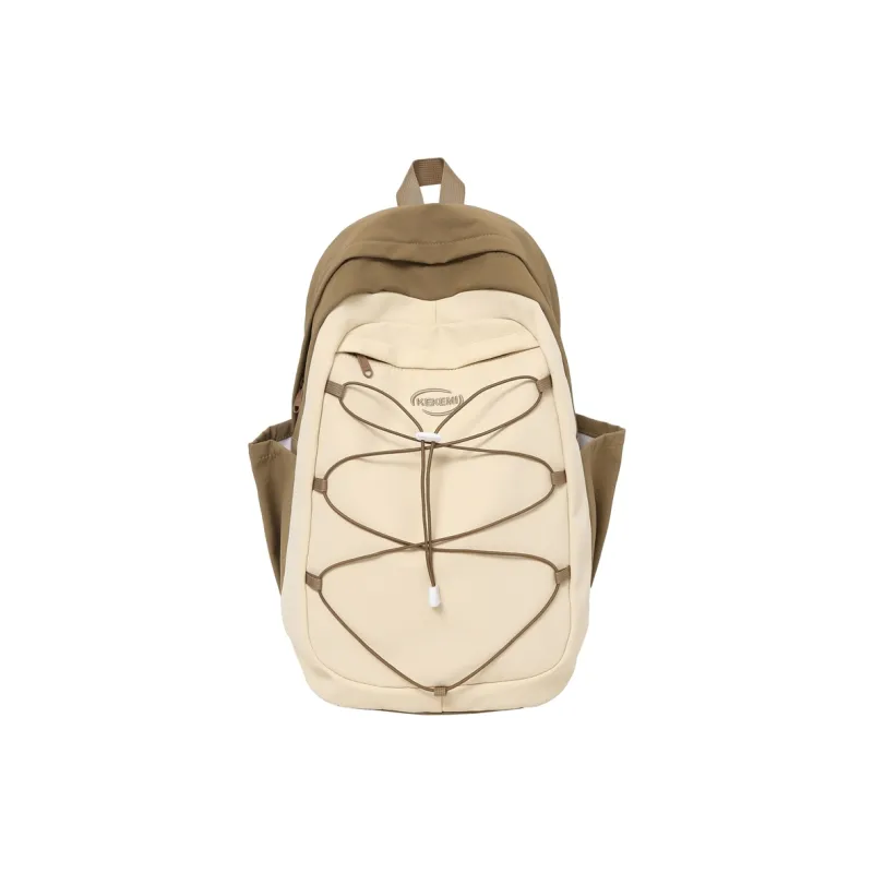 Yalu Nylon Backpack Regular Unisex Multicolor-2