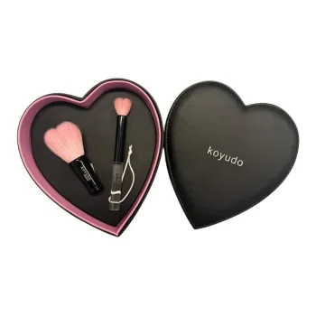 KOYUDO Heart Shaped Facial Cleansing Brush And Nasal Cleaner Make up Tools Cleaning Portable