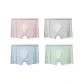 2246A[4 Pack]Mauve Purple+Light Gray+Light Green+Light Blue