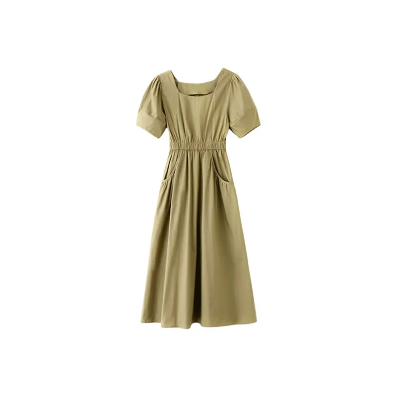 TEME Short Sleeved Dress Women's-2