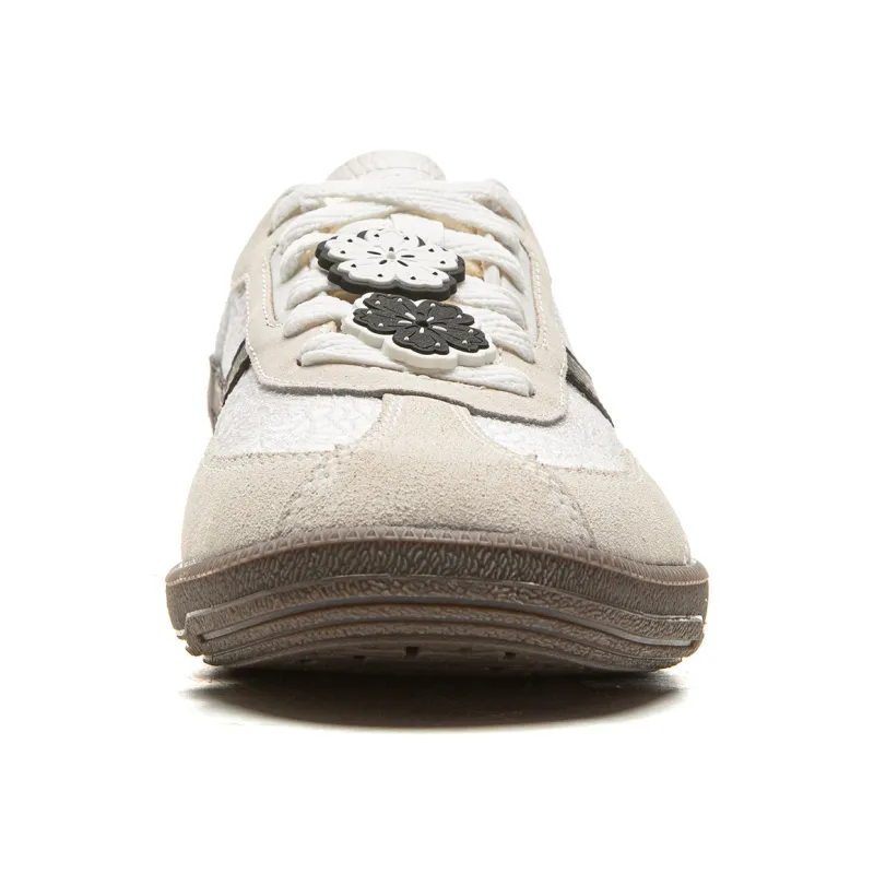 LiNing Yunchuan 2 Slip Resistant, Abrasion Resistant, Lightweight Low Top Skateboard Shoes Women's Mist White-4