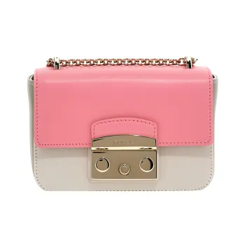 Furla Metropolis Two Tone Mini Crossbody Bag