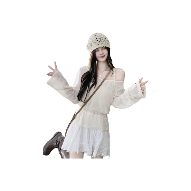 FLIM Two Piece Skirt Sets Women's-0