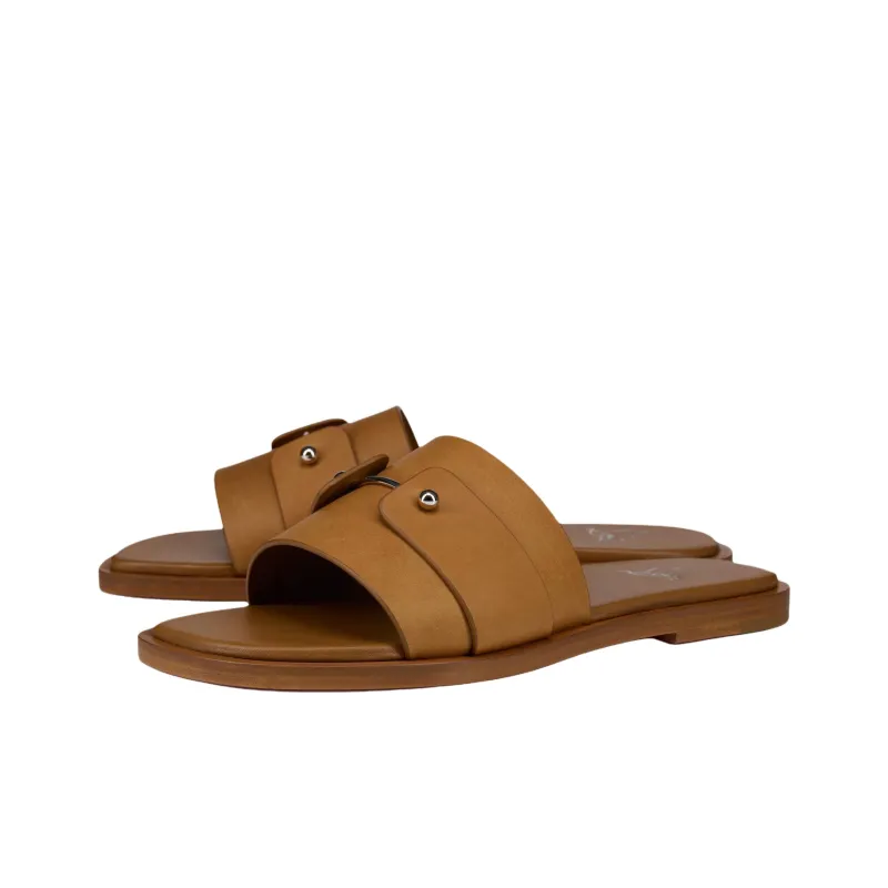 CL LUBOTING Slide Slippers Men's Brown-2