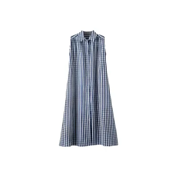 Late White Sleeveless Dress Women's