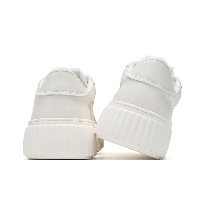 Kemaron Low Top Skateboard Shoes Unisex White-12