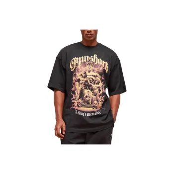 GYMSHARK x Kingsgym T Shirt Men's Black