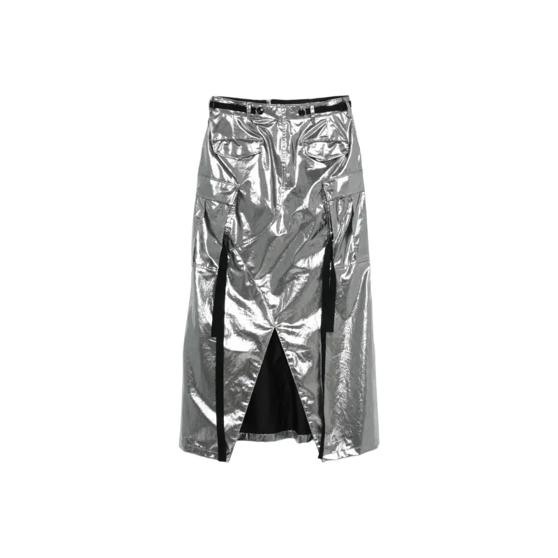 JUNYA WATANABE Ciré Maxi Skirt-1