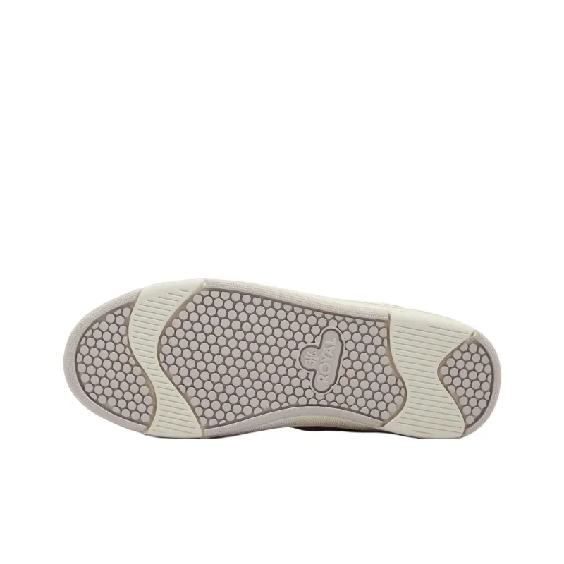 ROYAL ELASTICS Adelaide Abrasion Resistant Low Top Skateboard Shoes Women's White Pink-4