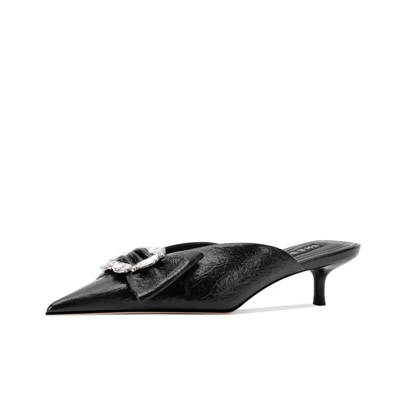 Shesrim Rubber Sole Slip Resistant Closed Toe Slippers Women's-2
