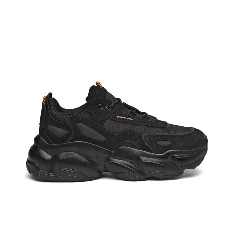 AMICNIEGD Anti Slip Wear Resistant Low Top Chunky Sneakers Unisex-6