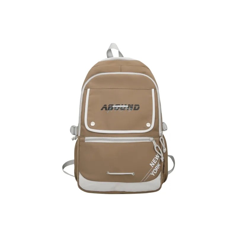 Yalu Nylon Backpack Regular Unisex Multicolor-8