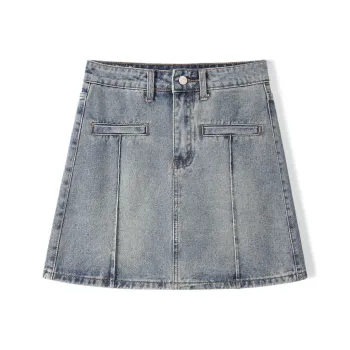CLUB NEWS Denim Short Skirts Women's