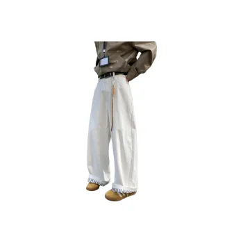 PANDA ADEVIL Jeans Unisex White