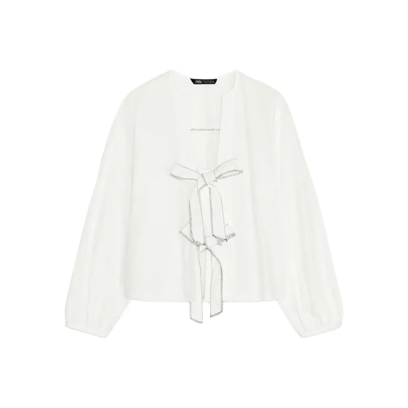 ZARA Shirts Women's White-0