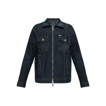 DSQUARED 2 Logo patch Denim Jacket