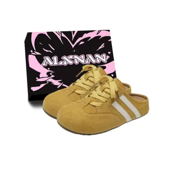 Alxnan Odor Resistant Closed Toe Slippers Women's Box