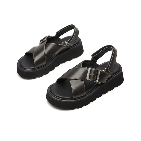 Millies Beach Sandals Women's Black, Brown-2