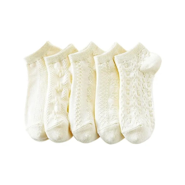 Gentle Welcome Ankle Socks Women's 5 Pack-8