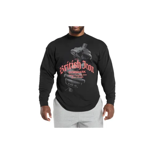 GYMSHARK FW24 T Shirt Mens Black