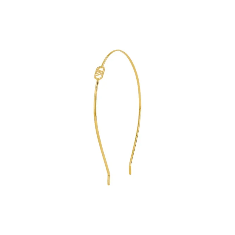 VERSACE Brass Headbands Unisex Gold-1