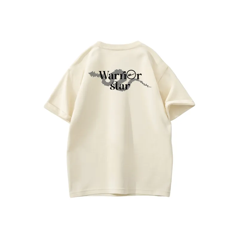 Warrior Huichao Riding The Wind Collection Drop Shoulder Sleeve T Shirt Women's-11