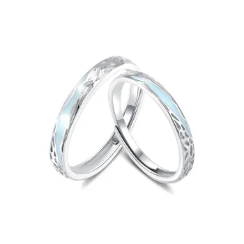 CHINA GOLD 999 Fine Silver Rings Unisex