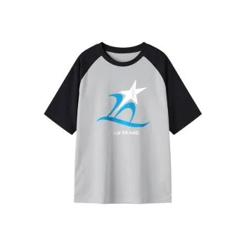 FAIRWHALE Drop Shoulder Sleeve T Shirt Women's