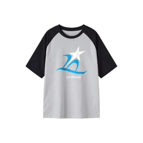FAIRWHALE Drop Shoulder Sleeve T Shirt Women's