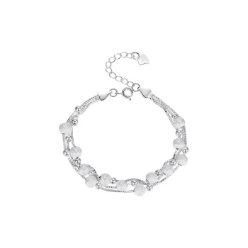 Silver Arashi Sterling Silver Bracelet 999 Fine Silver Women's