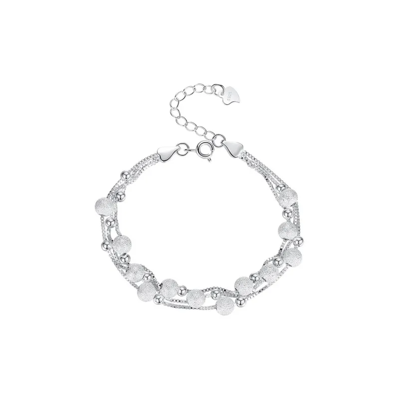 Silver Arashi Sterling Silver Bracelet 999 Fine Silver Women's-0