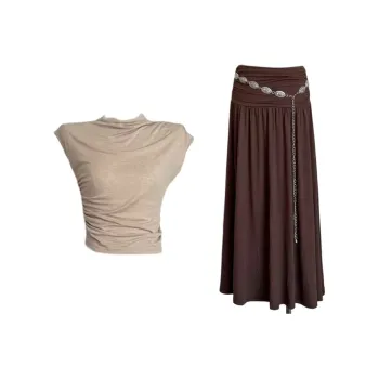 FLIM Two Piece Skirt Sets Women's