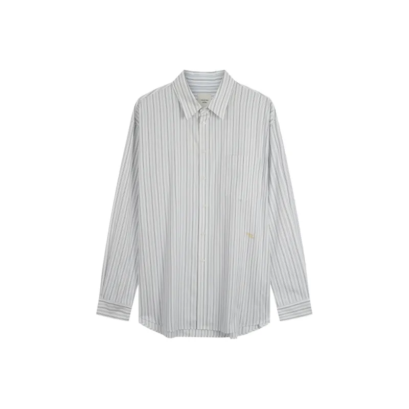 Calvin Klein Shirts Men G34 White Stripes-0