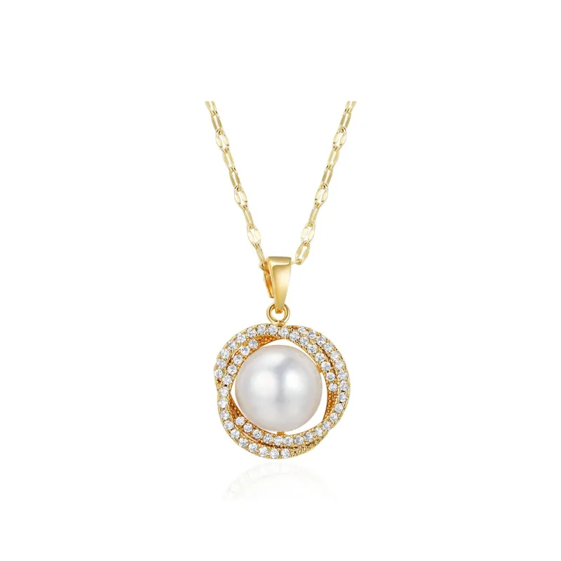 QIMEILA Copper Alloy Necklaces Women's-0