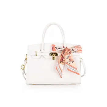 Yalu PU One Shoulder Handbag Women's White/Gray/Black/Khaki/Brown