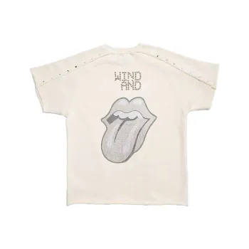 WIND AND SEA SS25 The Rolling Stones X WDS T Shirt Unisex