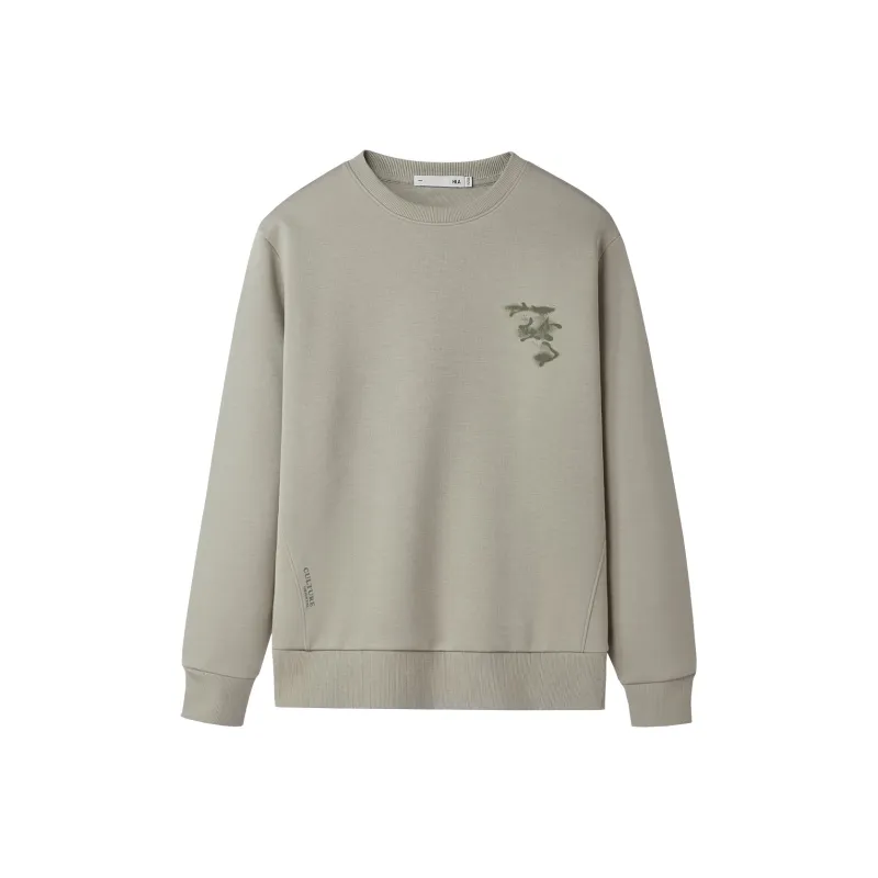 HLA The Mountain Is Not In The High Series Sweatshirt Men's-4