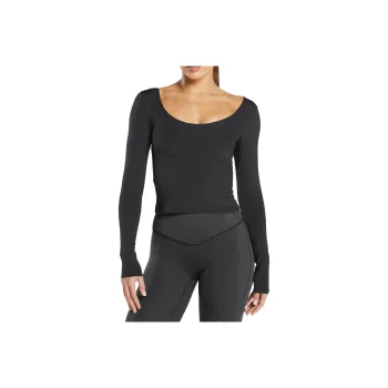 GYMSHARK Sweatshirt Women's Black