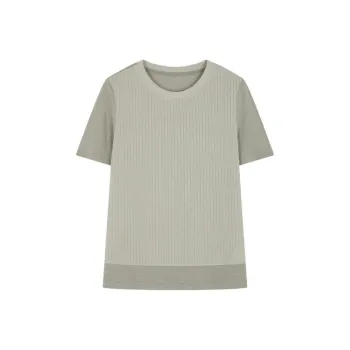 IHIMI T Shirts Women's Light Green