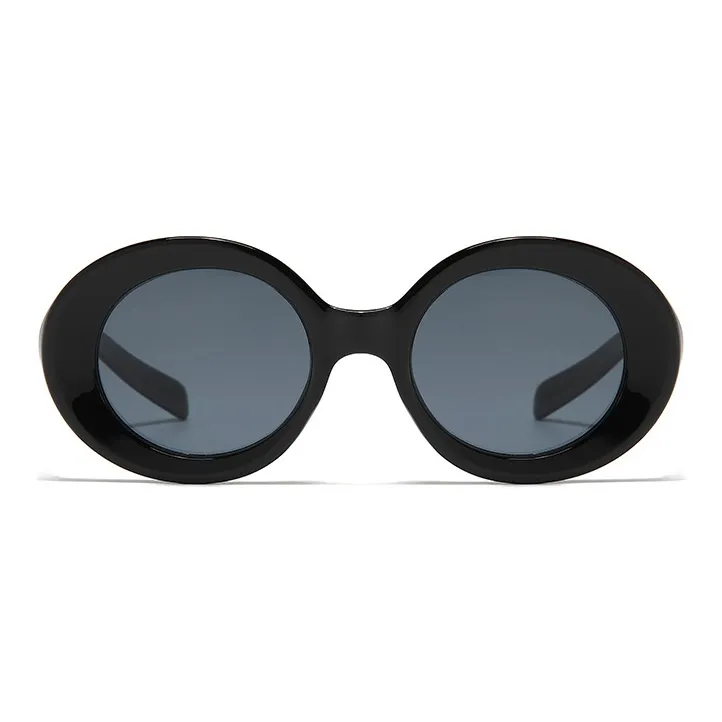 PSACSS Plate Frame Oval Sunglasses Unisex-3
