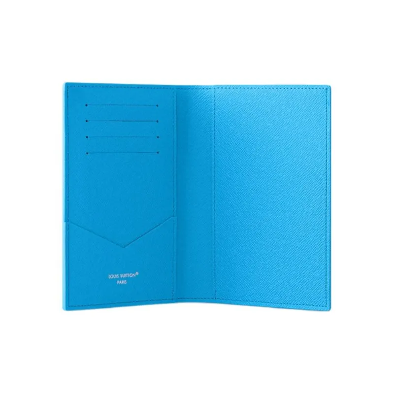 LOUIS VUITTON Pool Passport Cover Blue Lagoon-3