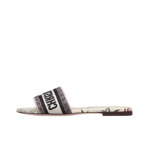 DIOR Dway Slide Slippers Women's Black