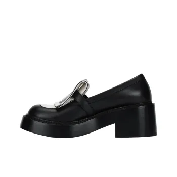 CHANEL Loafers Women's Black