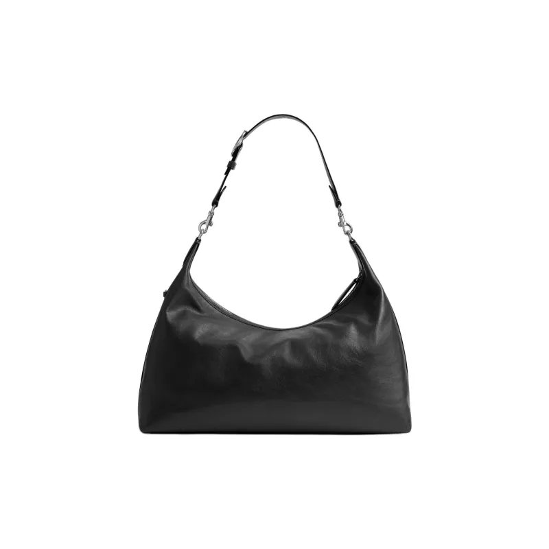 COACH PocketJuliet Smooth Leather Crossbody Bag, Shoulder Bag Tubas Women's Black-2