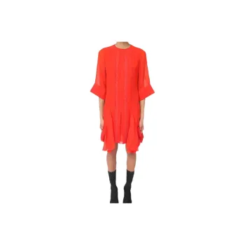 Chloé Short Sleeved Dresses Women's Red